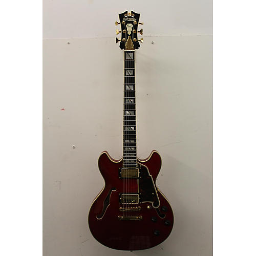 D'Angelico Used D'Angelico Excel Mini Dc Cherry Solid Body Electric Guitar Cherry