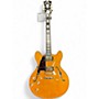 Used D'Angelico Excel Natural Hollow Body Electric Guitar Natural
