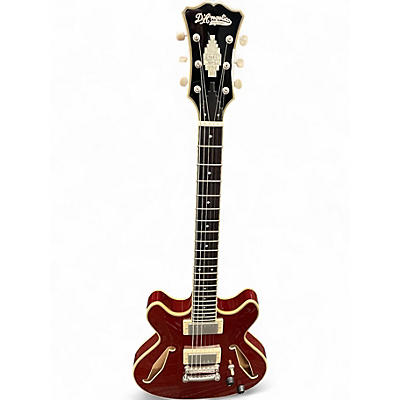 Used D'Angelico Excel mini DC Tour  Cherry Hollow Body Electric Guitar