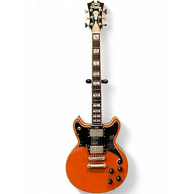 Used D'Angelico Ltd Deluxe Brighton Rust Solid Body Electric Guitar