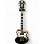 Used D'Angelico PREMIER ATLANTIC Black Solid Body Electric Guitar Black