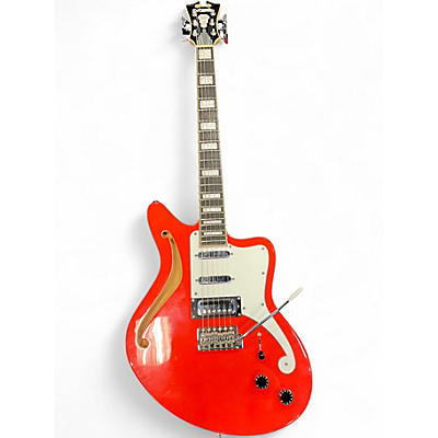 Used D'Angelico PREMIER BEDFORD Fiesta Red Hollow Body Electric Guitar