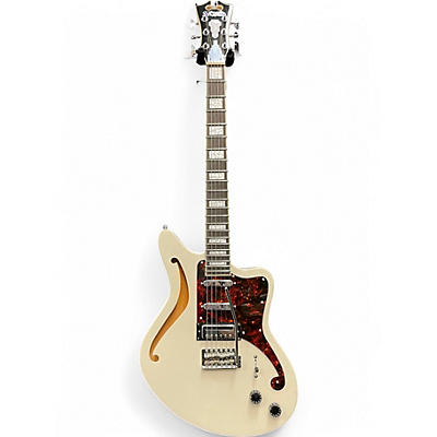 Used D'Angelico PREMIER BEDFORD Pearl White Hollow Body Electric Guitar