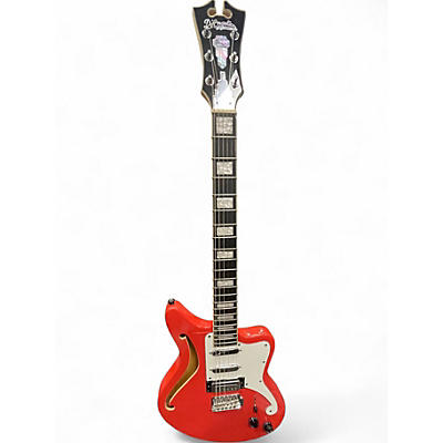 Used D'Angelico PREMIER BEDFORD SH Flat Red Hollow Body Electric Guitar