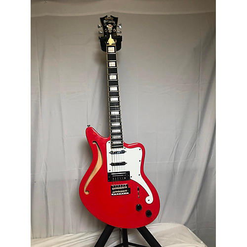 D'Angelico Used D'Angelico PREMIER BEDFORD SH Red Hollow Body Electric Guitar Red