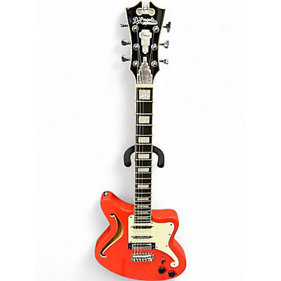 Used D'Angelico PREMIER BEDFORD SH Red Hollow Body Electric Guitar