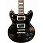 Used D'Angelico PREMIER BRIGHTON BLACK SPARKLE Solid Body Electric Guitar BLACK SPARKLE