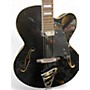 Used D'Angelico PREMIER EXL-1 Black Hollow Body Electric Guitar Black