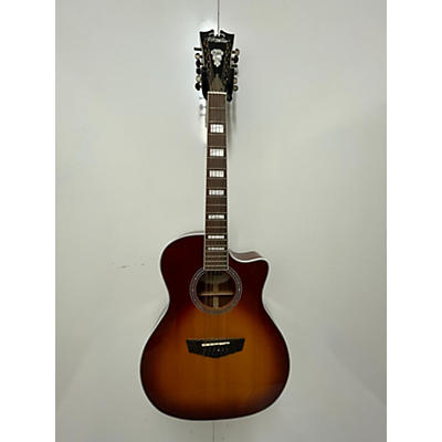 D'Angelico Used D'Angelico PREMIER FULTON 12 STRING Sunburst 12 String Acoustic Electric Guitar