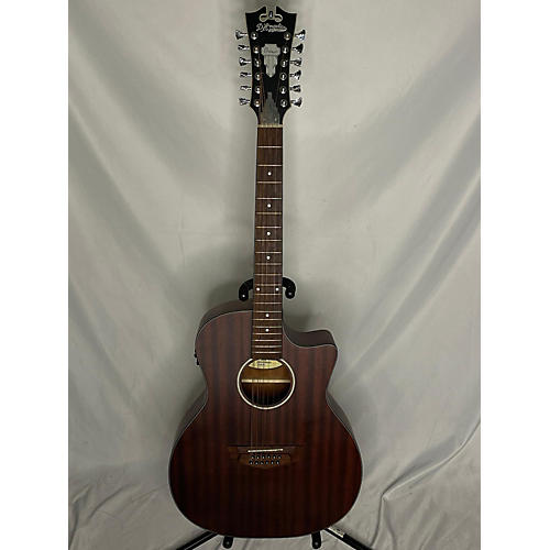 D'Angelico Used D'Angelico PREMIER FULTON Brown 12 String Acoustic Guitar Brown