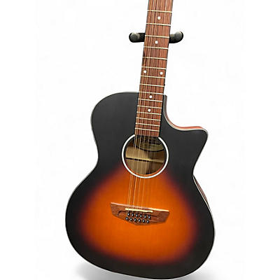 Used D'Angelico PREMIER FULTON LS BROWN BURST 12 String Acoustic Guitar