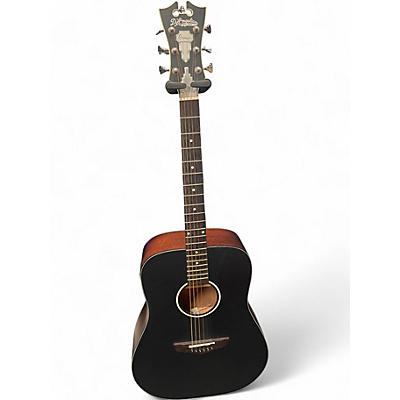 Used D'Angelico PREMIER LEXINGTON Black Acoustic Electric Guitar