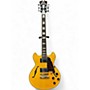 Used D'Angelico PREMIER MINI DC Amber Hollow Body Electric Guitar Amber