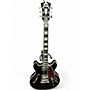 Used D'Angelico PREMIER MINI DC Black Hollow Body Electric Guitar Black