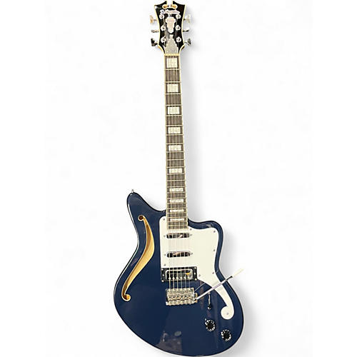 Used D'Angelico PREMIER SERIES BEDFORD SH Navy Blue Hollow Body Electric Guitar Navy Blue