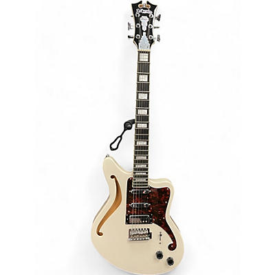 D'Angelico Used D'Angelico PREMIER SERIES BEDFORD SH WHITE Hollow Body Electric Guitar