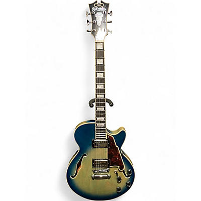 Used D'Angelico PREMIER SS BOARDWALK Blue Burst Hollow Body Electric Guitar