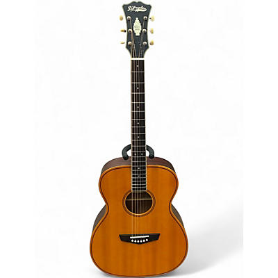 Used D'Angelico PREMIER TAMMANY Natural Acoustic Electric Guitar