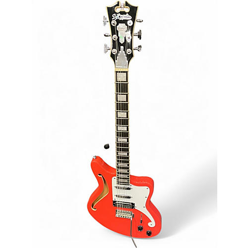 Used D'Angelico PREMIER bedford SH Fiesta Red Hollow Body Electric Guitar Fiesta Red