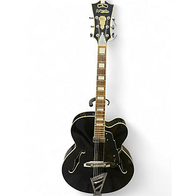Used D'Angelico PREMIIER DAPEXL Black Hollow Body Electric Guitar