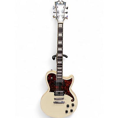 Used D'Angelico PREMIRE ATLANTIC White Solid Body Electric Guitar
