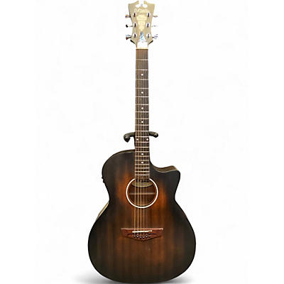Used D'Angelico PREMIRE TD Mahogany Acoustic Electric Guitar
