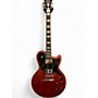 Used D'Angelico PREMIUM ATLANTIC Red Solid Body Electric Guitar Red