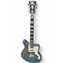 Used D'Angelico PRIMIER BEDFORD SH Ice Blue Metallic Hollow Body Electric Guitar Ice Blue Metallic