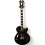 Used D'Angelico PSCBSSSBLK Black Hollow Body Electric Guitar Black