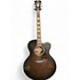Used D'Angelico PSJ-600 Black Cherry Acoustic Electric Guitar Black Cherry