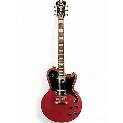 Used D'Angelico Premier Atlantic Oxblood Solid Body Electric Guitar