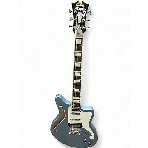 Used D'Angelico Premier Bedford Blue Hollow Body Electric Guitar Blue
