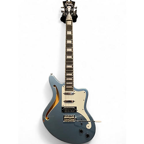 Used D'Angelico Premier Bedford Ice Blue Metallic Hollow Body Electric Guitar Ice Blue Metallic