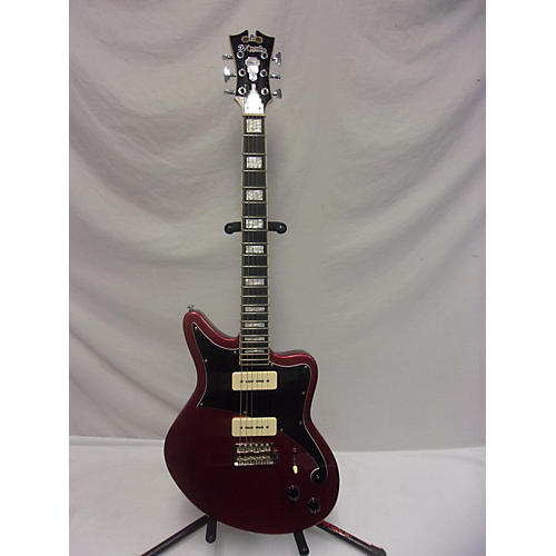 D'Angelico Used D'Angelico Premier Bedford Red Solid Body Electric Guitar Red