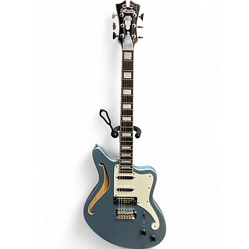 D'Angelico Used D'Angelico Premier Bedford SH Blue Hollow Body Electric Guitar Blue