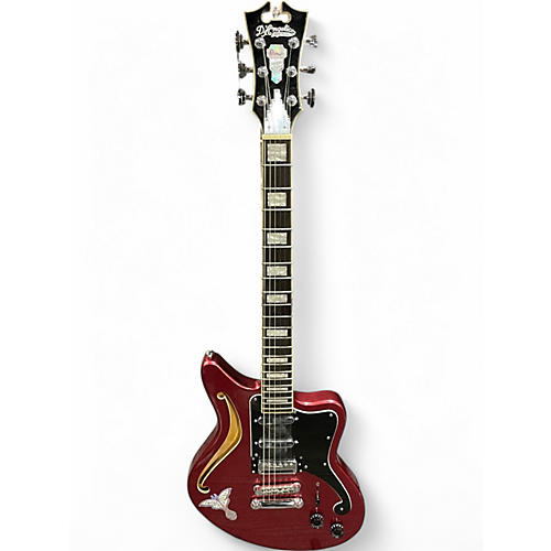 Used D'Angelico Premier Bedford SH Burgundy Mist Hollow Body Electric Guitar Burgundy Mist