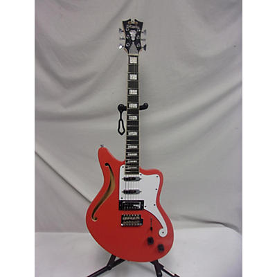 Used D'Angelico Premier Bedford SH Fiesta Red Hollow Body Electric Guitar