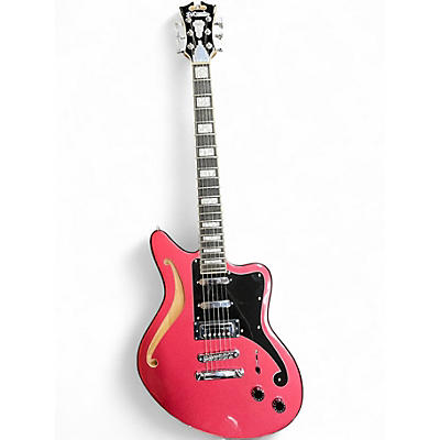 Used D'Angelico Premier Bedford SH Oxblood Hollow Body Electric Guitar