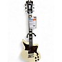 Used D'Angelico Premier Bedford white Solid Body Electric Guitar white