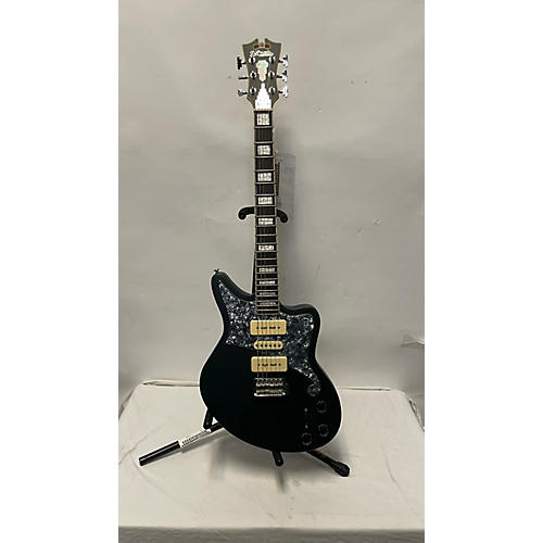 D'Angelico Used D'Angelico Premier Bob Weir Bedford Black Solid Body Electric Guitar Black