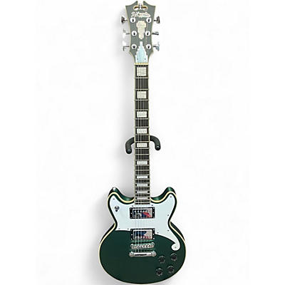 Used D'Angelico Premier Brighton Green Solid Body Electric Guitar