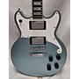 Used D'Angelico Used D'Angelico Premier Brighton Ice Blue Metallic Solid Body Electric Guitar Ice Blue Metallic