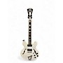 Used D'Angelico Premier DAPDCSWHCTCB White Hollow Body Electric Guitar White