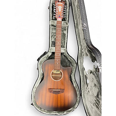Used D'Angelico Premier DAPLSG212AGDCP Mahogany 12 String Acoustic Guitar