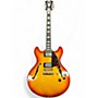 Used D'Angelico Premier DC XT Iced Tea Burst Hollow Body Electric Guitar Iced Tea Burst
