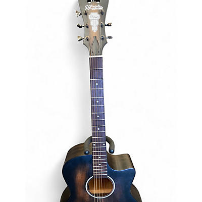 Used D'Angelico Premier Delancey Cutaway Dreadnought Aged Brown Acoustic Electric Guitar