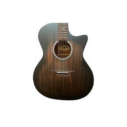 D'Angelico Used D'Angelico Premier Delancey Cutaway Dreadnought BURST Acoustic Electric Guitar BURST