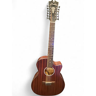Used D'Angelico Premier Electro 12-String Mahogany 12 String Acoustic Electric Guitar
