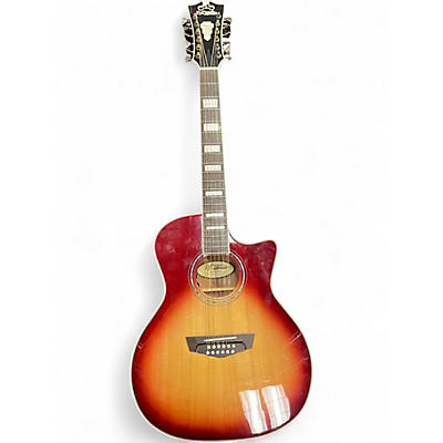 Used D'Angelico Premier Fulton 12-String Sunburst 12 String Acoustic Electric Guitar