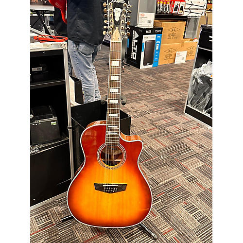 D'Angelico Used D'Angelico Premier Fulton 2 Color Sunburst Acoustic Electric Guitar 2 Color Sunburst